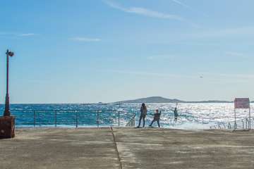 Melenara se pone roja el día de Reyes (Foto Antonio Rico)